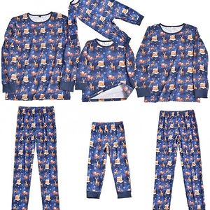 New Husband and wife Matching Christmas pajama set.